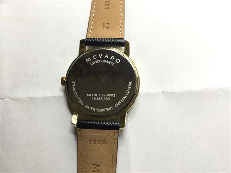 how to identify fake movado watches|is a movado watch real.